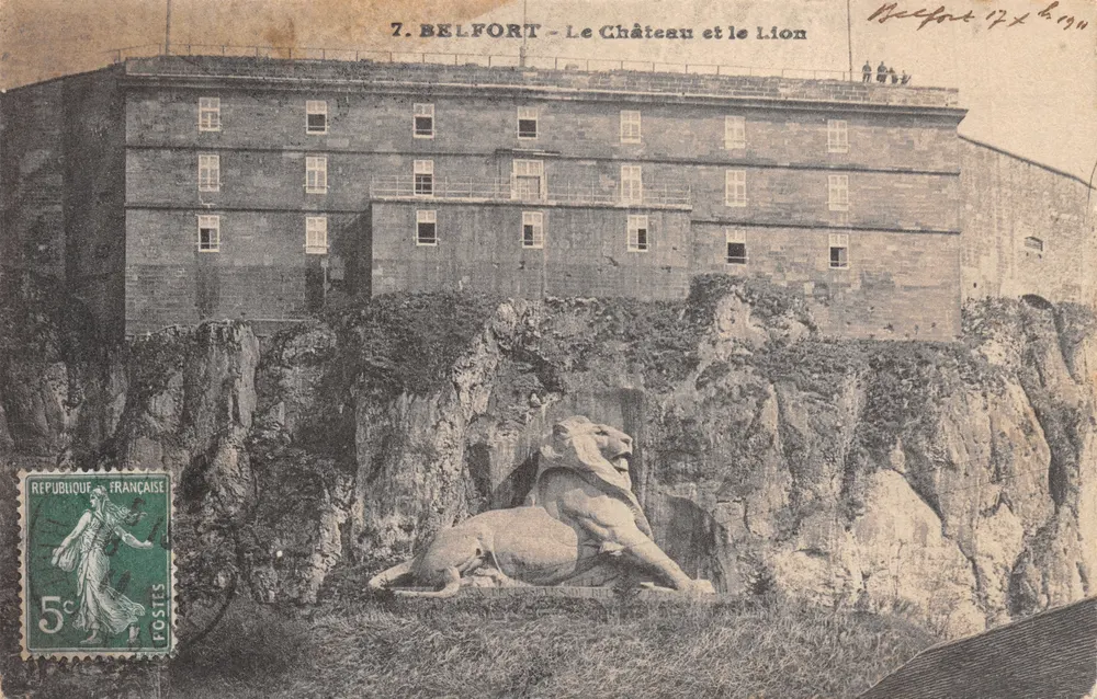 Belfort - Das Schloss und der Löwe — Verleger nicht sichtbar, Seriennummer nicht lesbar - Vorderseite