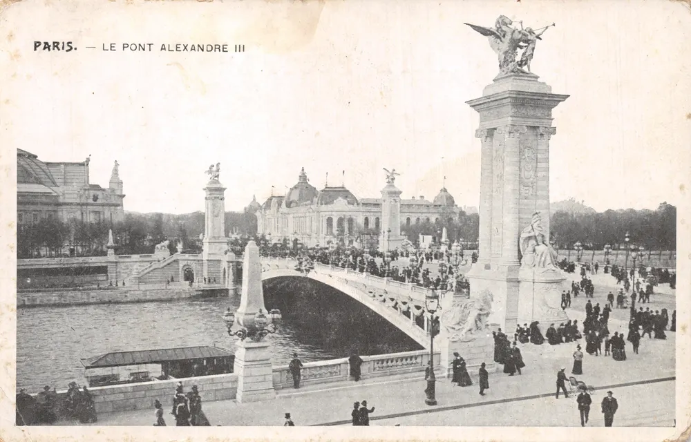 Paris — Die Brücke Alexandre III — Verleger unbekannt - Vorderseite