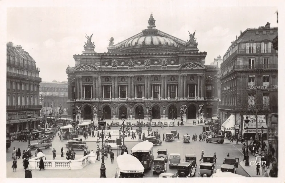 Paris — Opéra Garnier — Verleger F. Fleury, 43 Avenue de la République - Vorderseite
