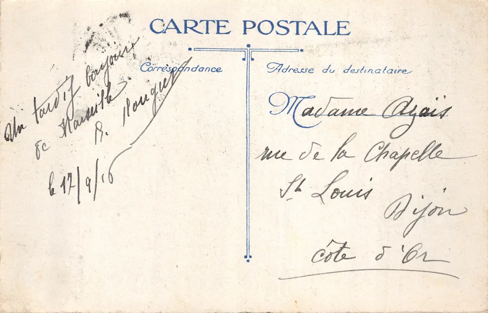 Marseille : das Lonachamps-Palast — Verlag L.V. & Cie - Rückseite
