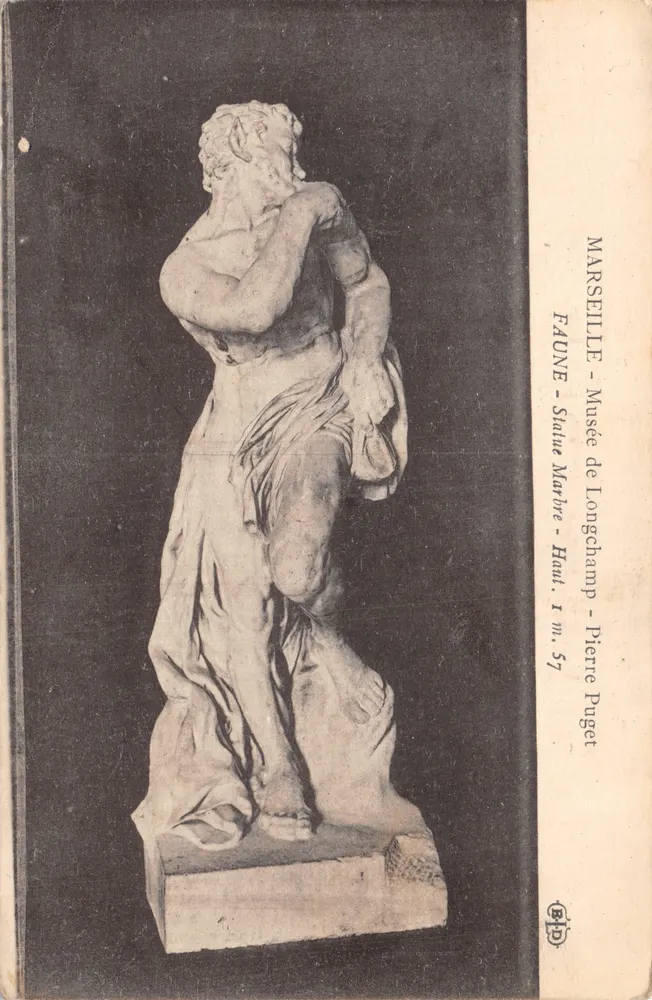 Faune — Statue de Pierre Puget — Musée de Longchamp, Marseille - आगे
