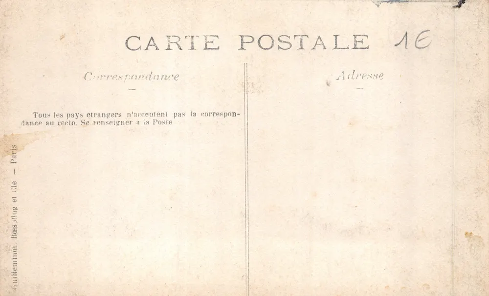 Cauterets — Théâtre de la Nature — représentation de Britannicus - Verso