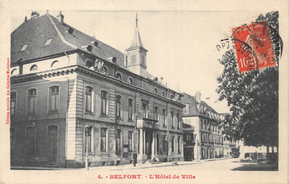 Belfort — Das Rathaus — Sonderausgabe der Galeries Modernes - Vorderseite