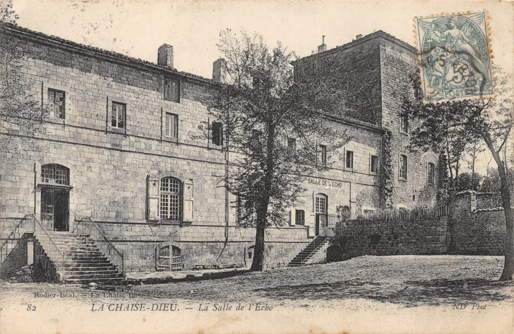 La Chaise-Dieu — Die Echo-Halle — Rodier-Beal, Nr. 82 - Vorderseite