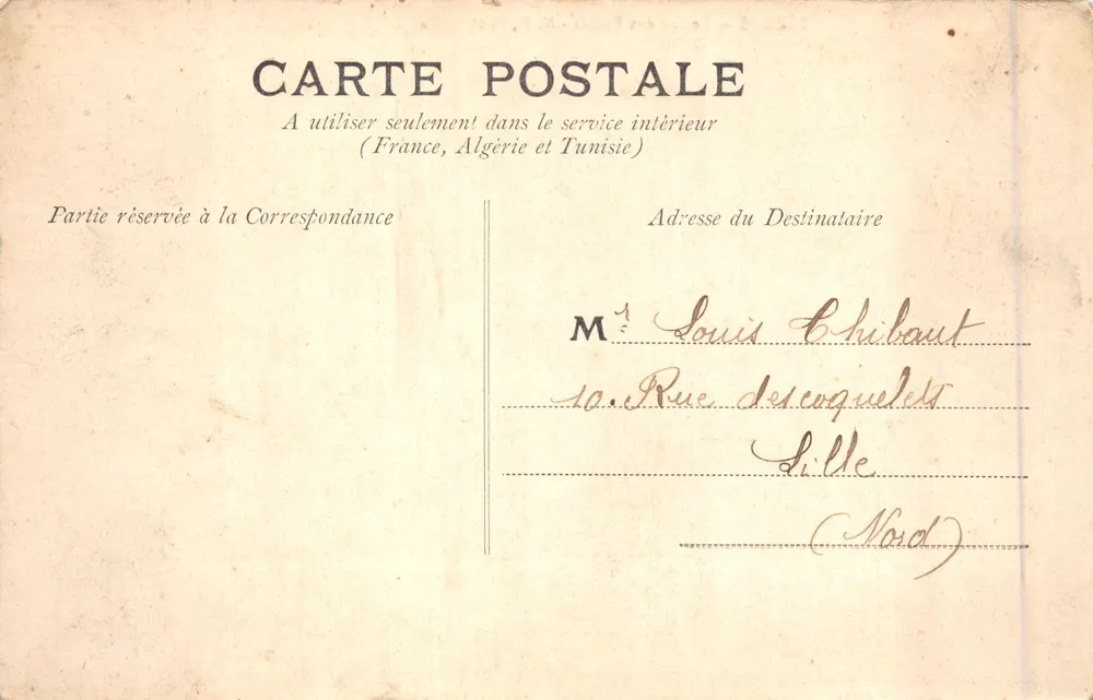 Béziers — Ansicht des Sees der Dichter — M. P., Phot - Rückseite