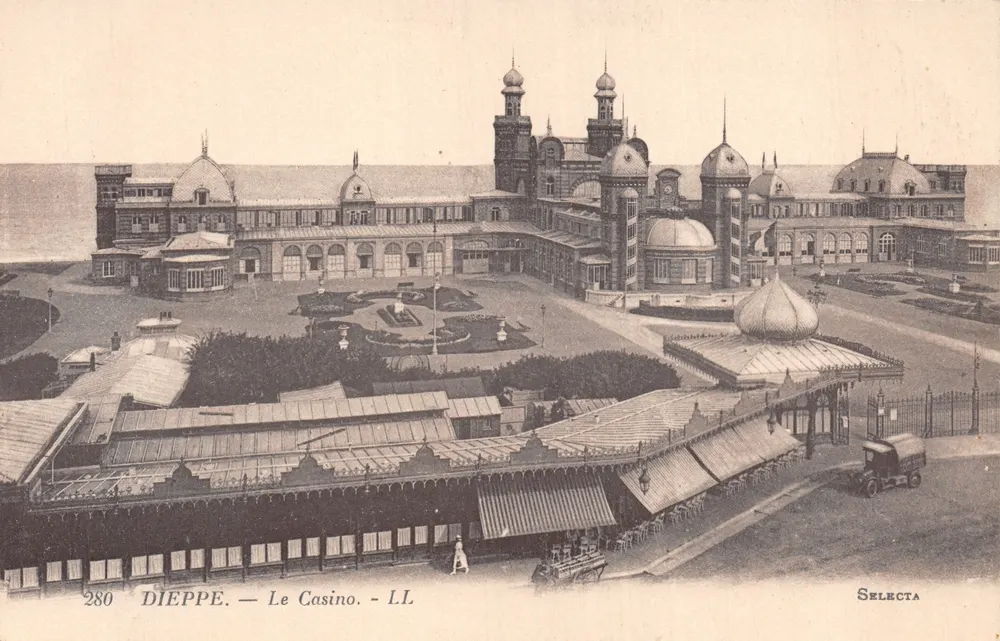 Dieppe — Le Casino — éditeur SELECTA, n° 280 - 앞면