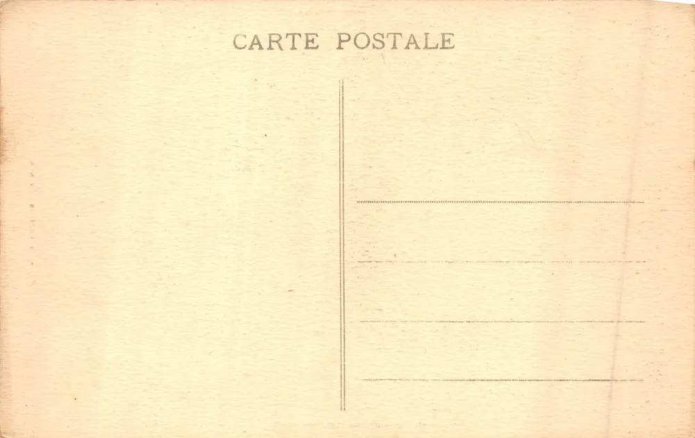Le Fort de l'Écluse — fortification sur falaise — L. Mabaur, édit. Baillegarde (Déposé) - Verso