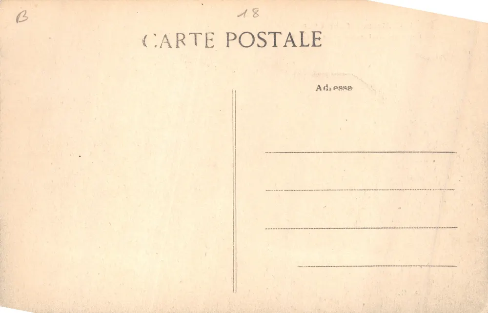 Châteauneuf-sur-Cher — Die Basilika Notre-Dame des Enfants — Verlag A.G - Rückseite
