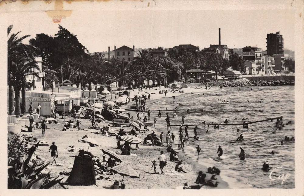 Golfe-Juan — Plage — éditeur C.A.P. - Paris - 앞면