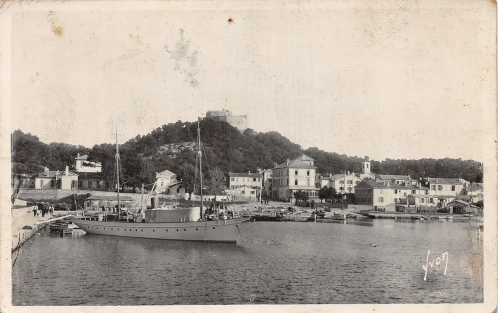 Porquerolles (Var) — Der Hafen — Les Éditions d'Art, Paris - Vorderseite