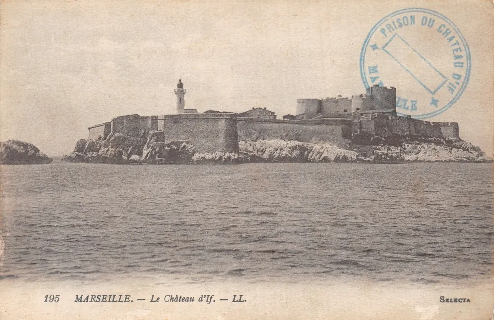 Marseille — Le Château d'If — éditeur SELECTA, n° 195 - 앞면