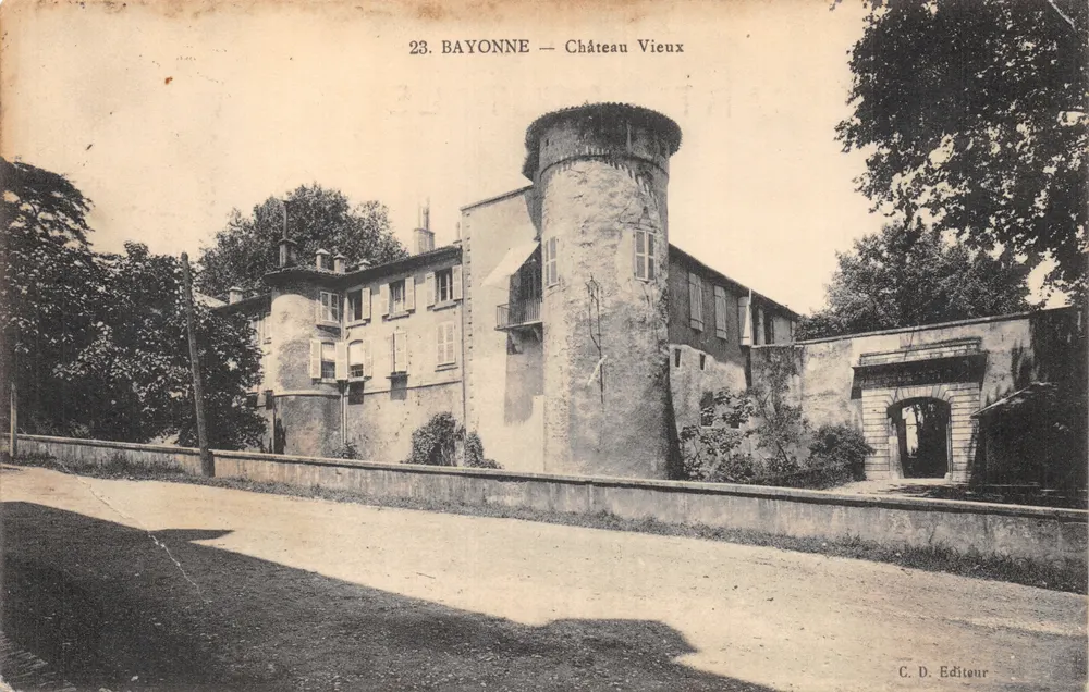 Bayonne — Schloss Vieux — Verleger C. D. Bayonne, Nr. 23 - Vorderseite