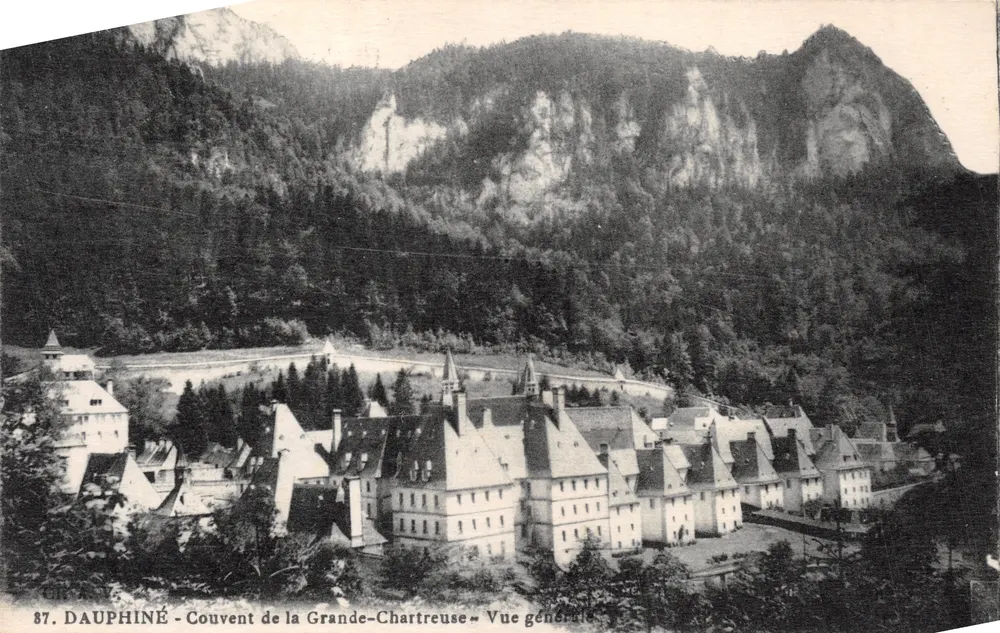 Dauphiné - Kloster der Grande-Chartreuse - Allgemeiner Blick — Verleger Drucker nicht sichtbar, Nr. 87 - Vorderseite