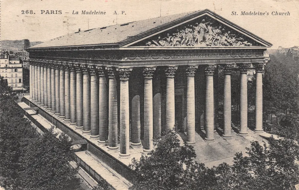Paris — La Madeleine — éditeur A.P. n°268 - 앞면