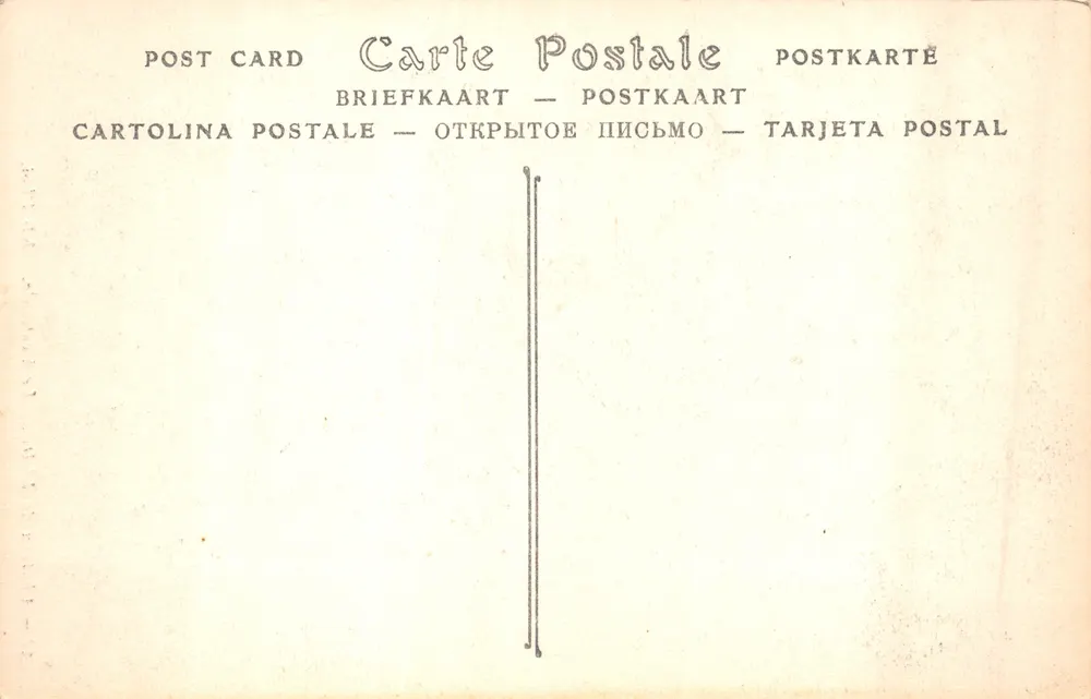 Château du LUDE — Le Vestibule — ND Phot - 뒷면