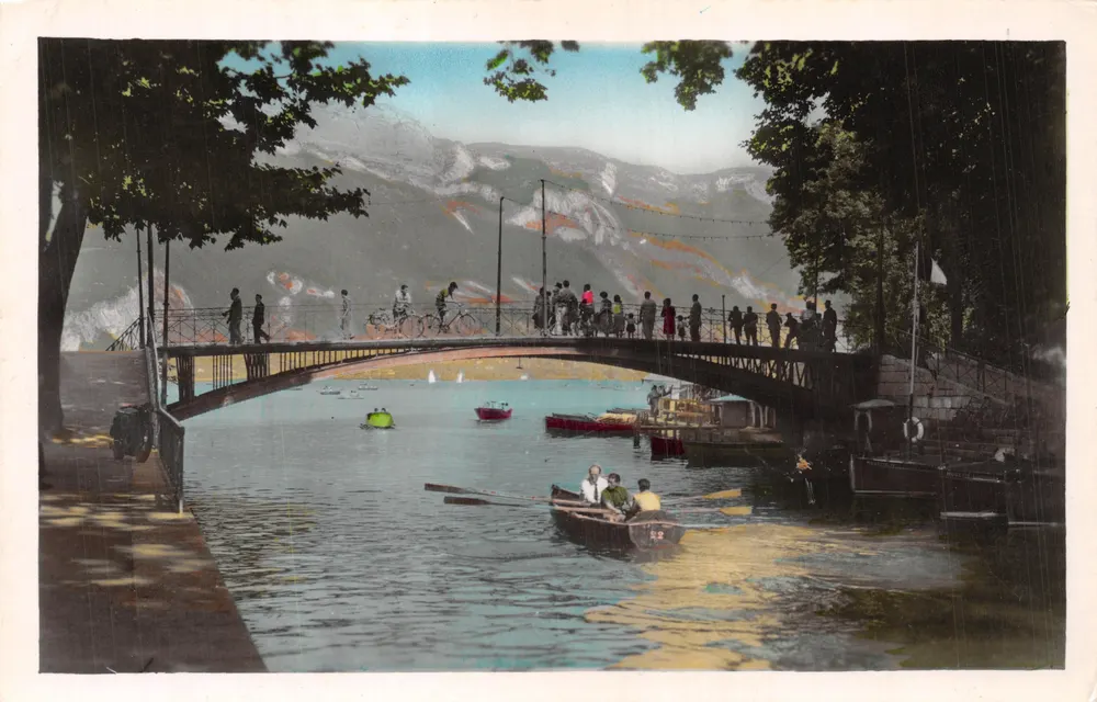 Anneyce (Haute-Savoie) — Die Brücke der Liebe — Editions J. Cellard, Lyon - Vorderseite