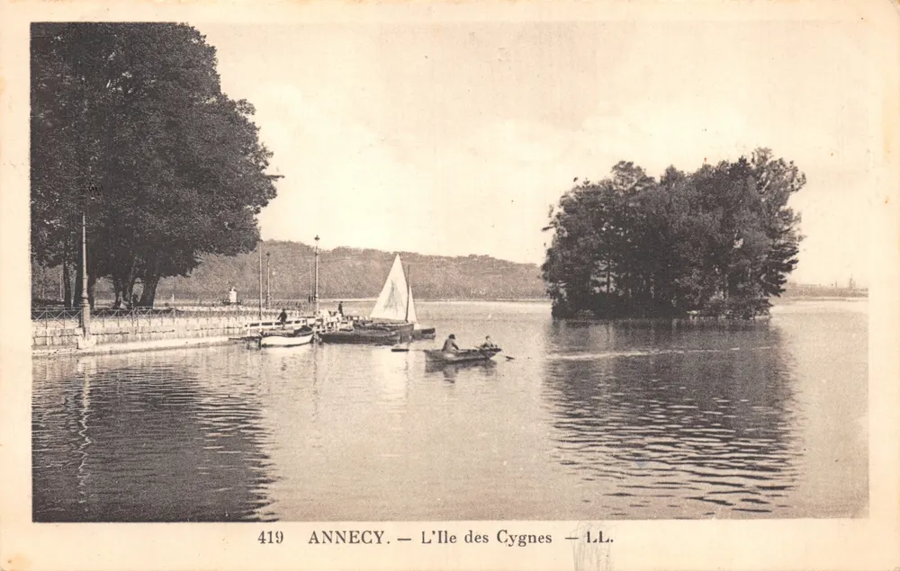 Annecy — Die Insel der Schwäne — Verlag I.L.L. n°419 - Vorderseite