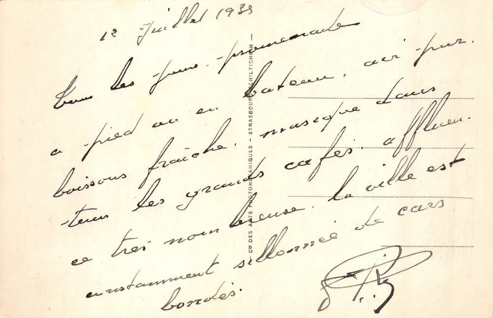 ANNECY — Kasyno (arch. Fleury Raillon) - Rewers