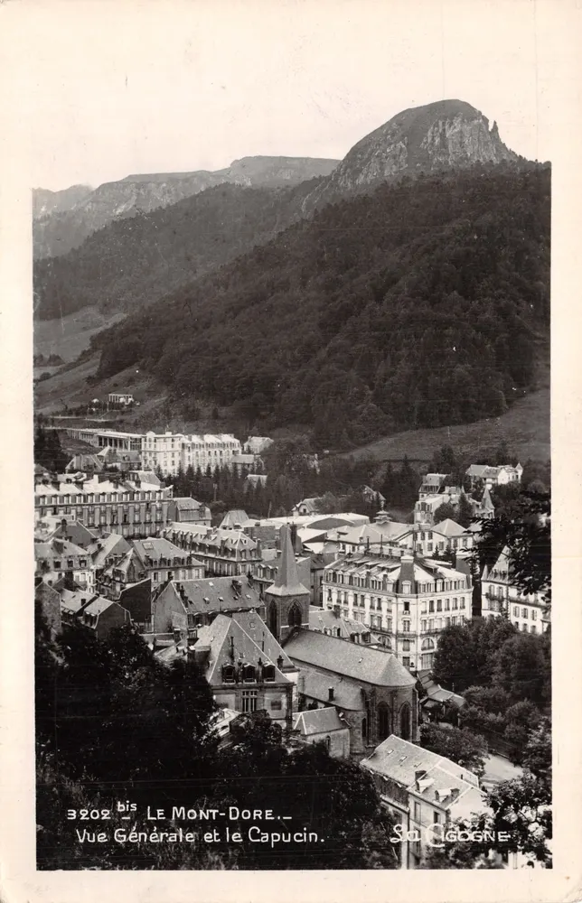 Mount-Dore — Allgemeiner Blick und der Capucin — Editions La Cigogne - Vorderseite