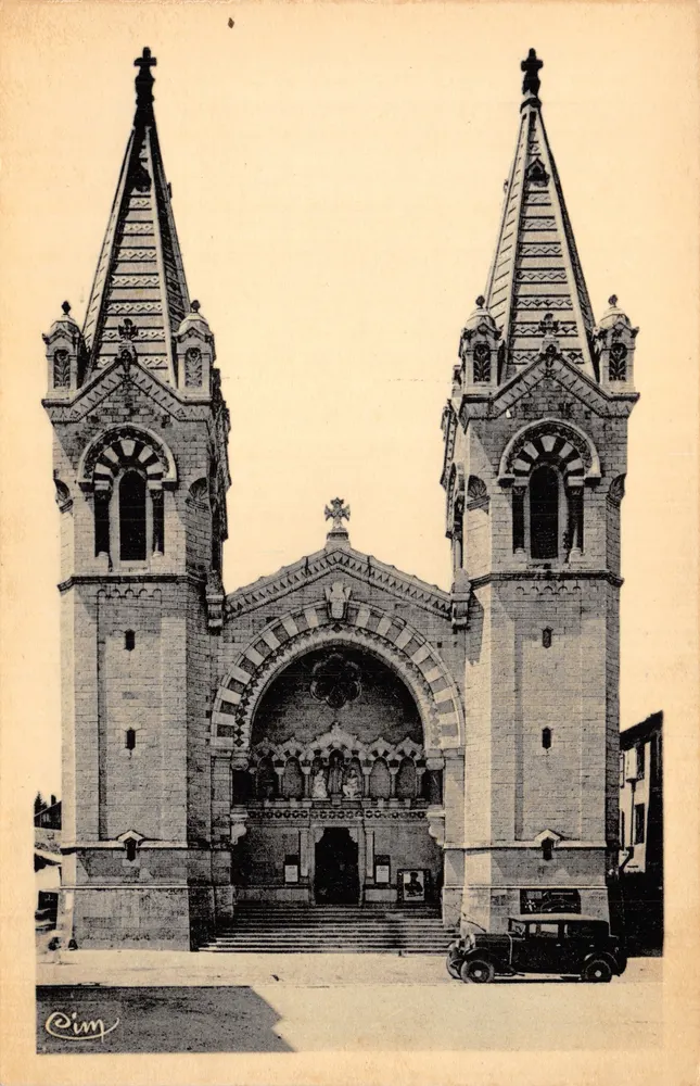 La Louvesc (Ardèche) — Die Basilika — Phot. Combier Macon - Vorderseite