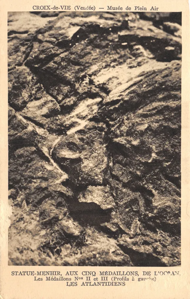 Atlantische Statuen — Profile II und III — Musée de Croix-de-Vie (Vendée) - Vorderseite