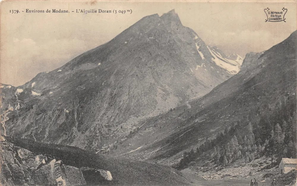 Umgebung von Modane — Die Aiguille Doran (3 049 m) — E. Reynaud Verlag Chambéry n°1379 - Vorderseite