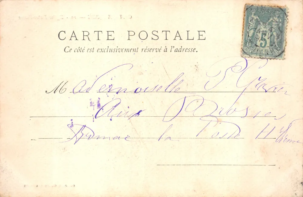 Châteauroux — Kirche Notre-Dame — CL. Nouvelles Galeries, n°12 - Rückseite