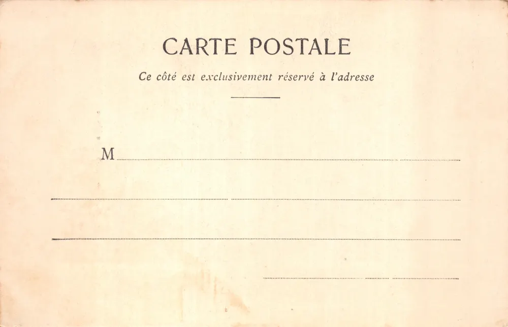 BONSECOURS - La Chaire — éditeur Bonlay-Cleron, série 'objets de piété' - Verso