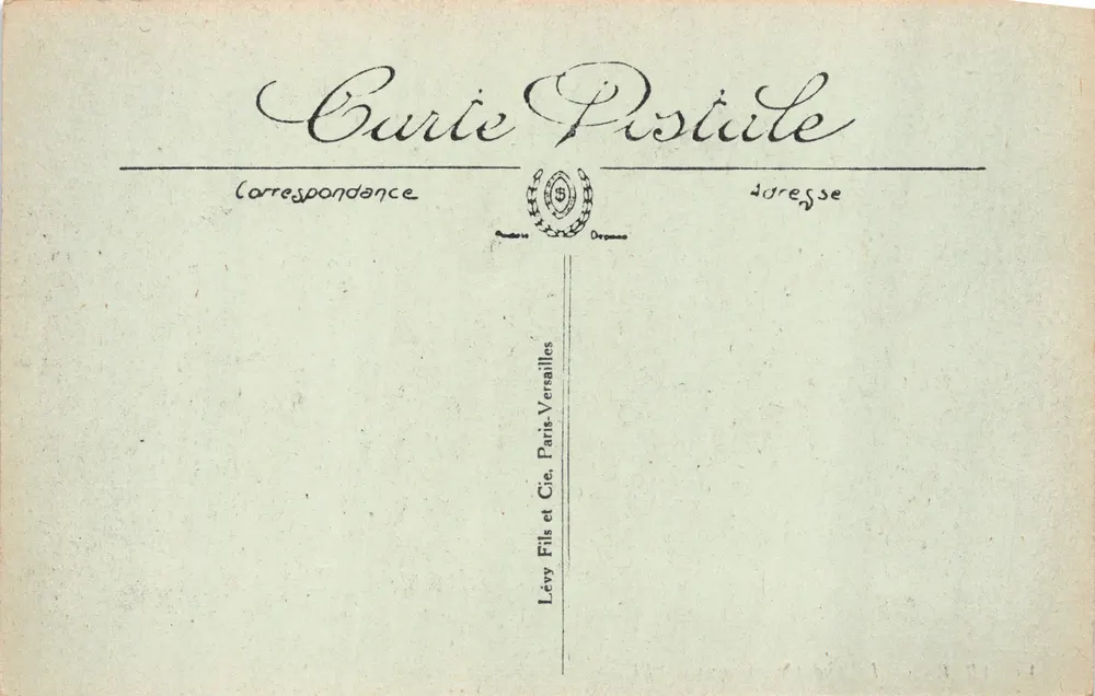 Aries — Le Théâtre Antique — éditeur LL - 뒷면