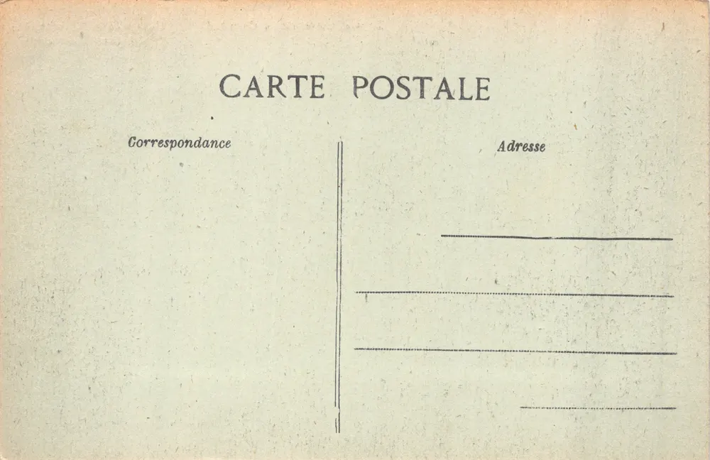 Gorges de la Dordogne — Bac Saint-Jean — Collection Eyroullet, Jésel - Verso