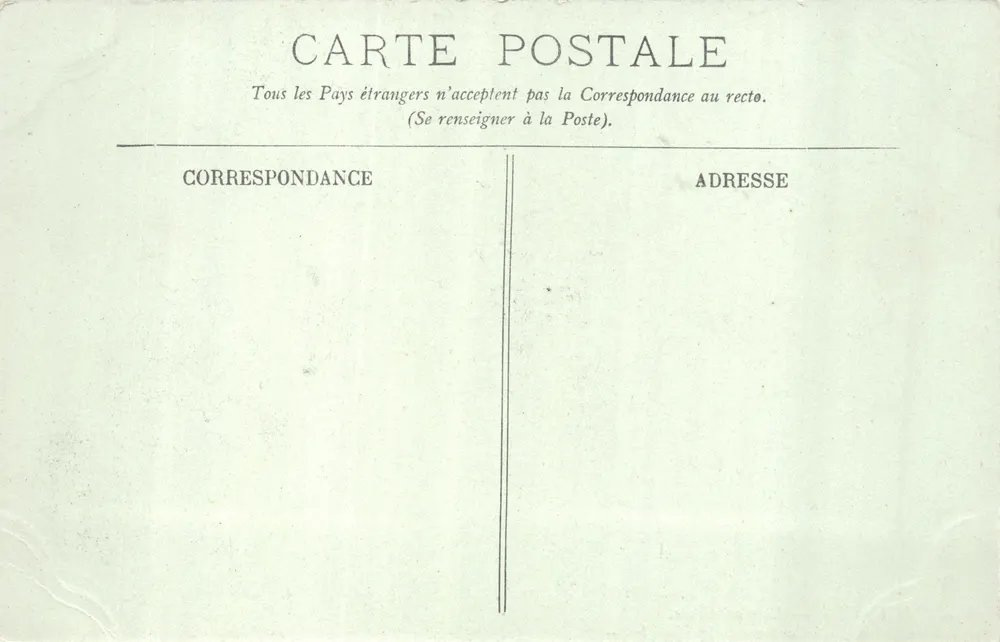 Bourges — Die Kathedrale — Ansicht vom Garten des Erzbischofs — LL. n°10 - Rückseite