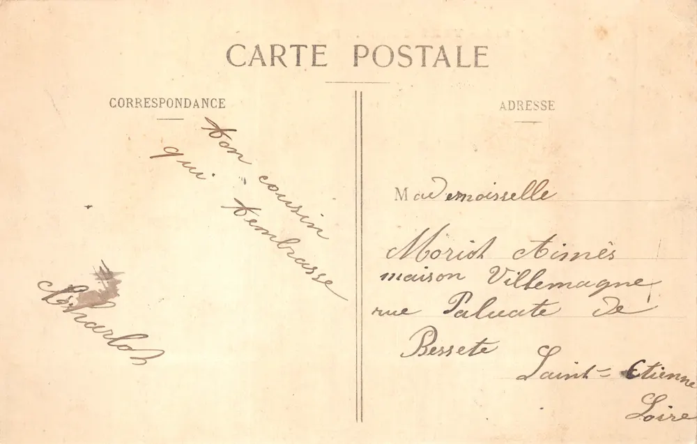 Versailles — Façade du Palais — Éditeur : 914 - Verso