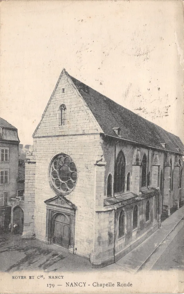 NANCY — Runde Kapelle — Verlag ROYER ET CIE, Nr. 179 - Vorderseite