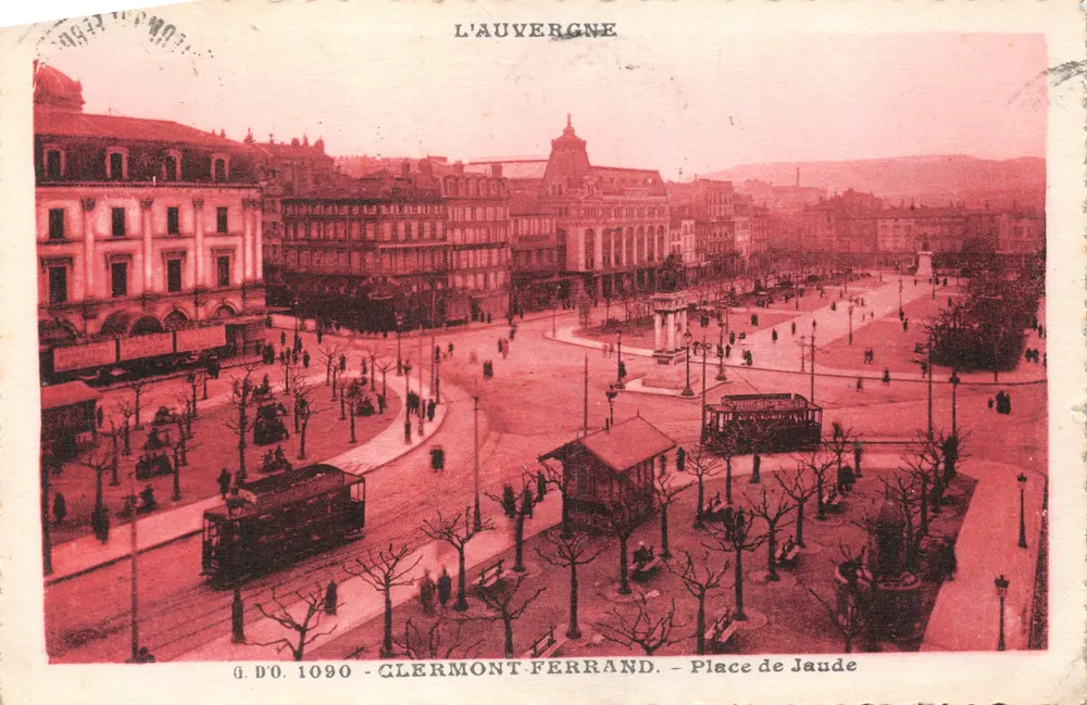Clermont-Ferrand — Place de Jaude — G. D'O. 1090 - Voorkant