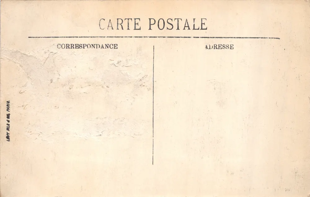 Env. d'Angoulême — La Couronne — L'Abbaye — LL. — N°88 - Verso