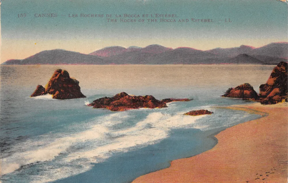 Cannes — Die Felsen von La Bocca und L'Estérel — I.L. — n° 157 - Vorderseite