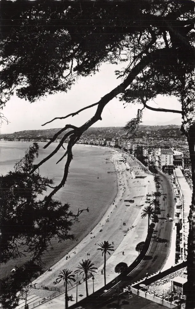 Vue générale de la Baie des Anges — NICE — Éditions ADIA - 앞면