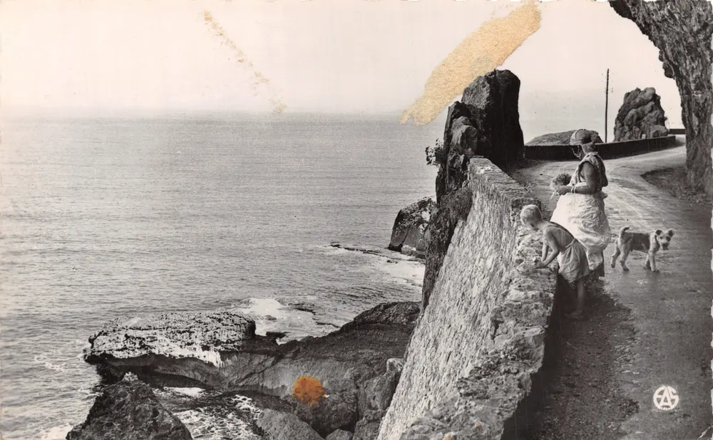 Die Corniche von Bougie nach Djidjelli — Straße zu Cap Aokas — Éditions Alexandre Sirecky, Oran - Vorderseite