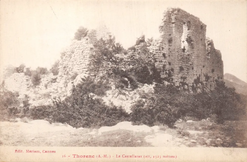 Thorenc (A.-M.) — Ansicht von Castellaras (Höhe 1325 Meter) — Edit. Mériem, Cannes, n° 16 - Vorderseite