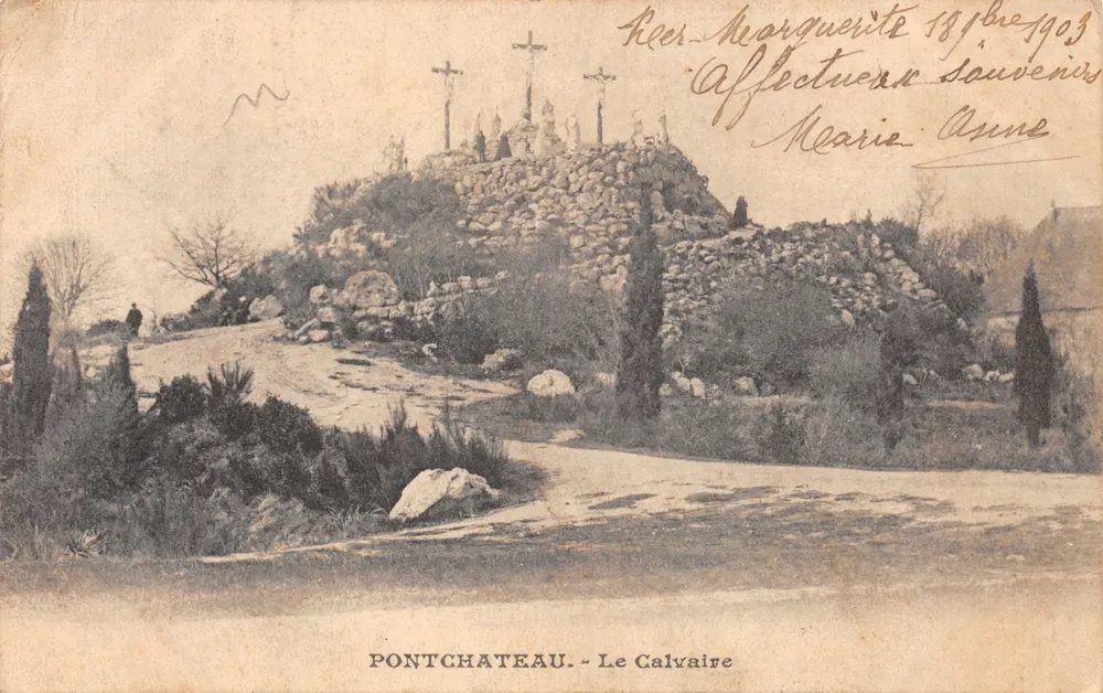 Pontchâteau — Le Calvaire — éditeur PONTCHATEAU - Recto
