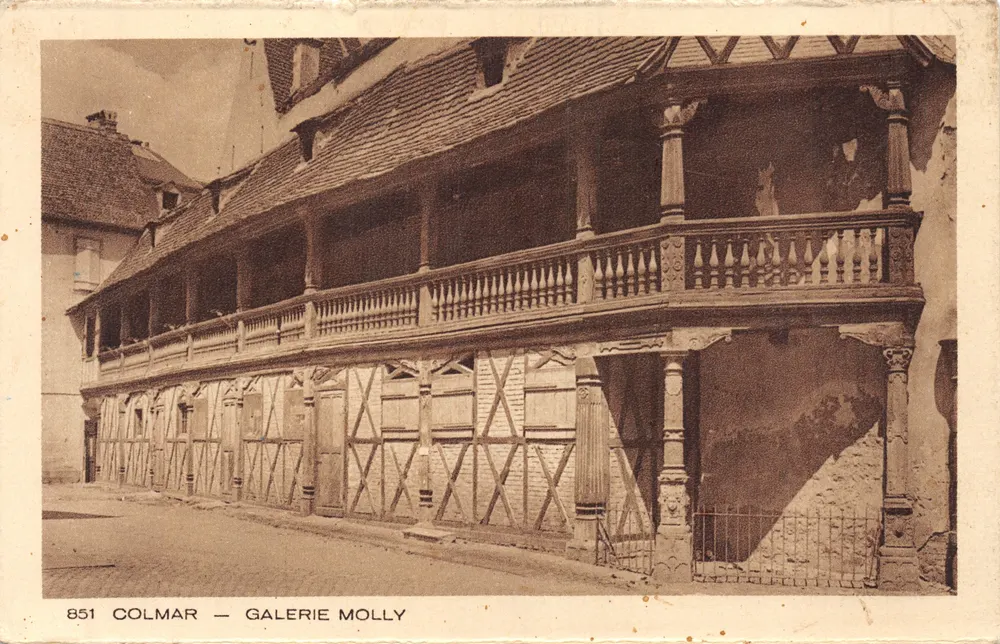 Colmar — Galerie Mollly — Verleger Drucker nicht sichtbar - Vorderseite