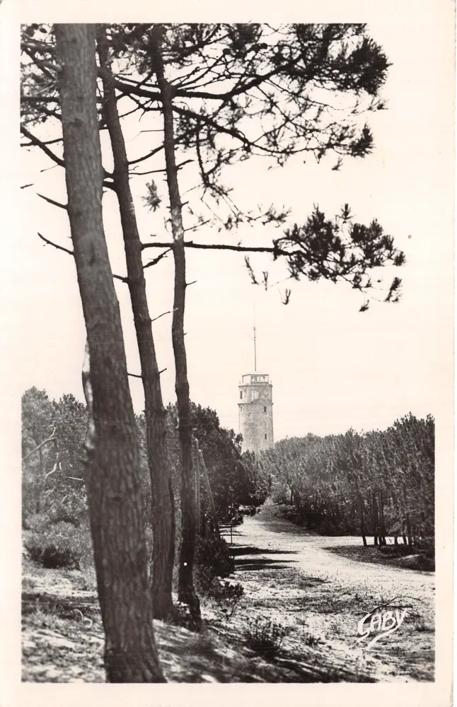 Cap-Ferret (Gironde) — Le Sémaphore, Quartier de la Pointe — Éditions Caby - Recto