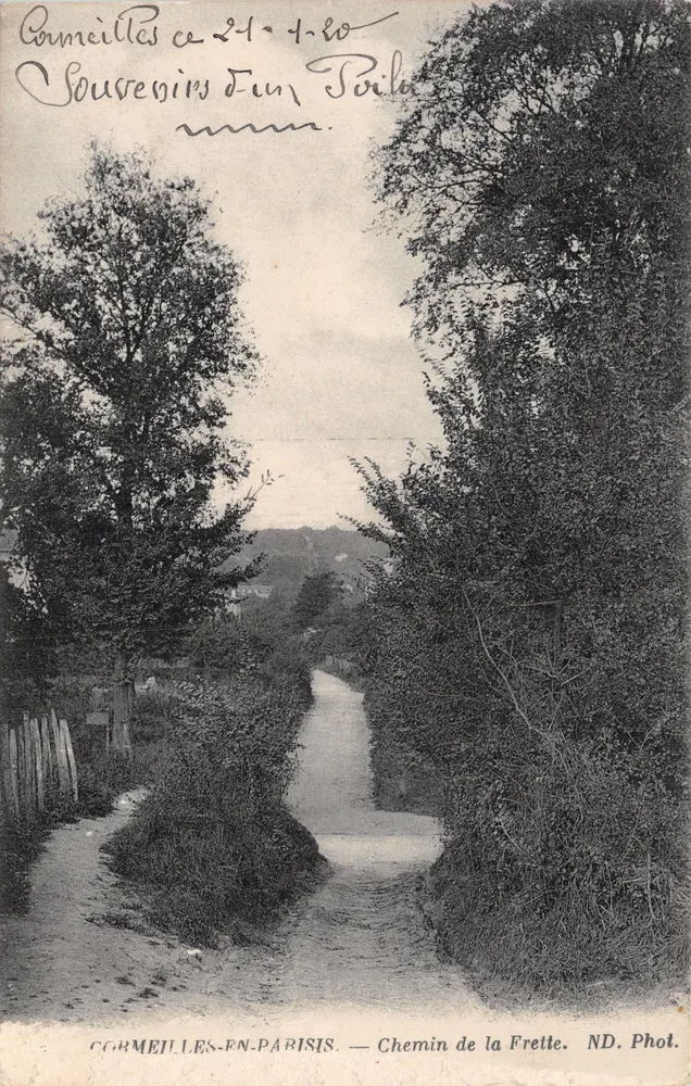 Cormeilles-en-Parisis — Weg der Frette — ND. Phot - Vorderseite