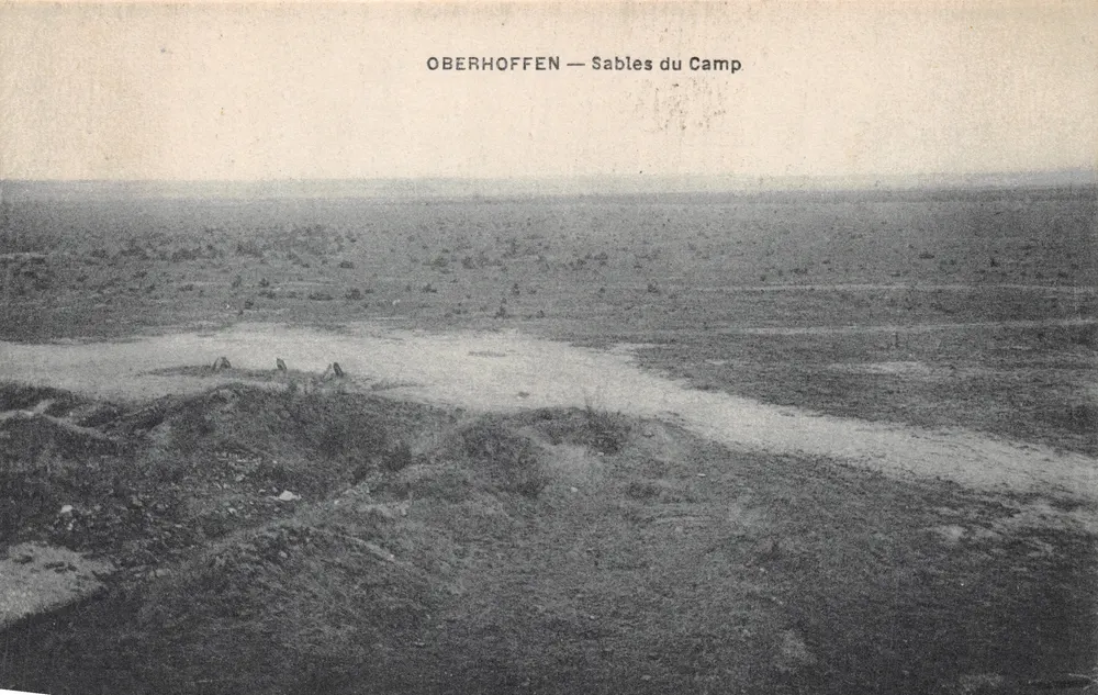 Oberhoffen — Sables du Camp — éditeur non visible - 앞면