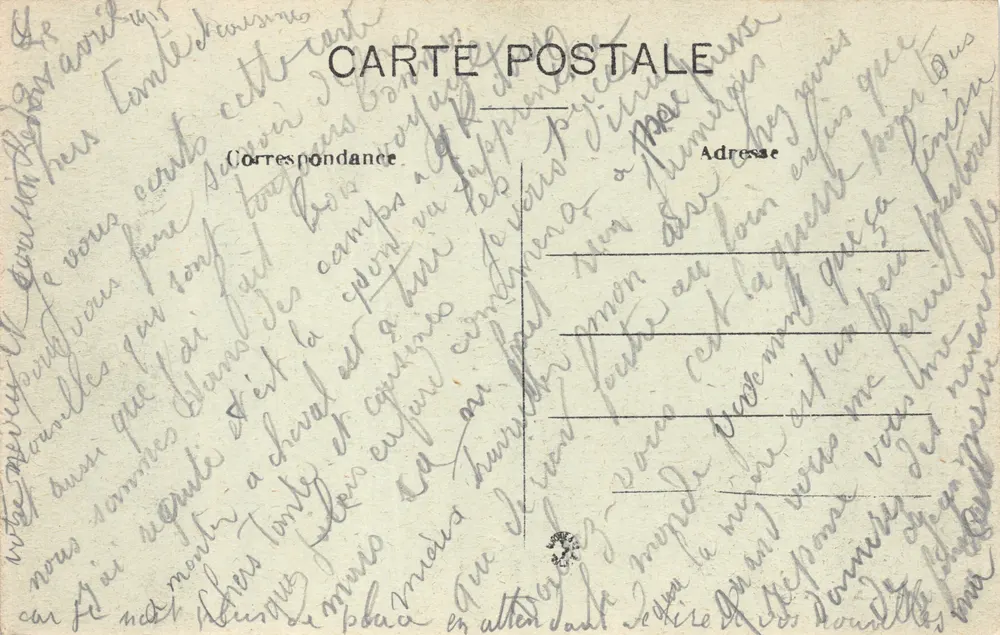 Camp de la Braconne — Algemene weergave — Lib. Barraud, Angoulême - Achterkant