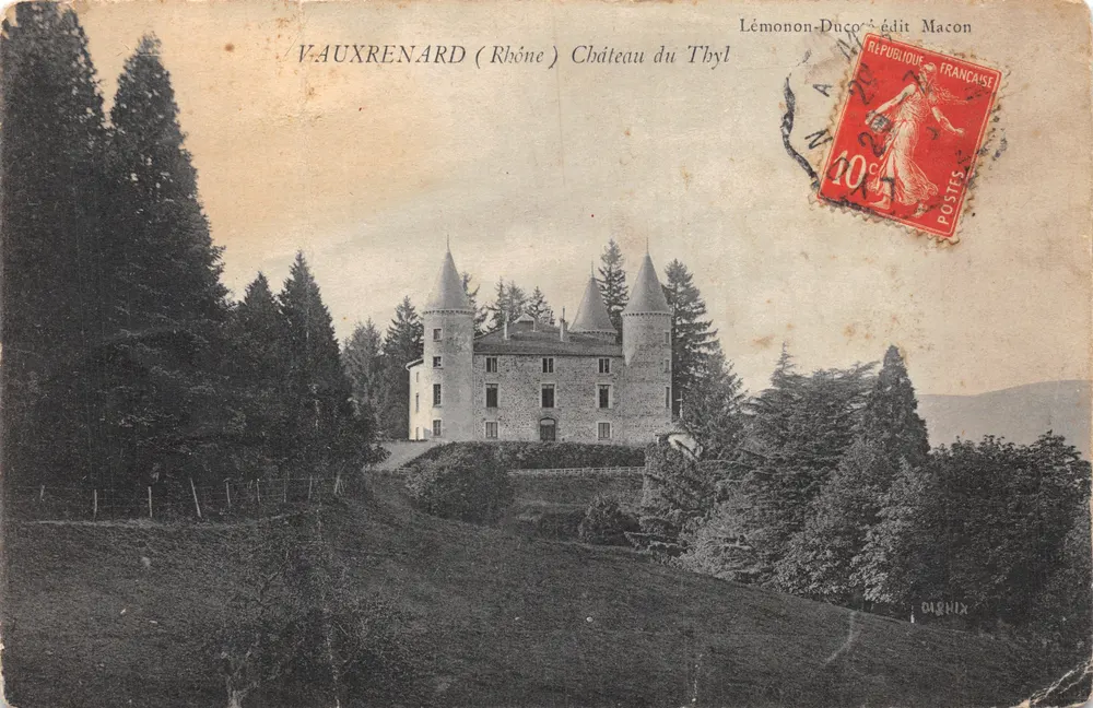 Vauxrenard (Rhône) — Château du Thyl — Lémonon-Ducoin édit Macon - Recto