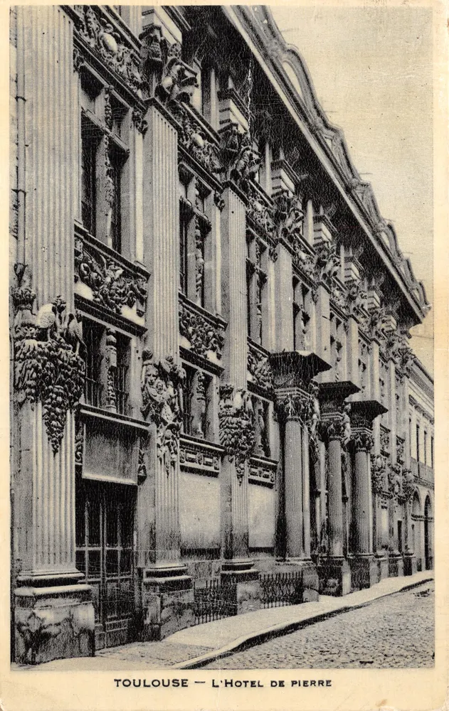 Toulouse — L'Hôtel de Pierre — éditeur PRINTA - Recto
