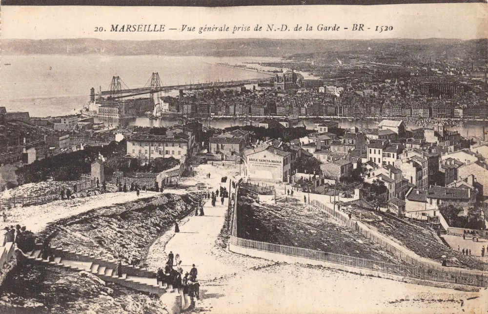 Marseille — Allgemeiner Blick von N.-D. de la Garde — BR - 1520 - Vorderseite