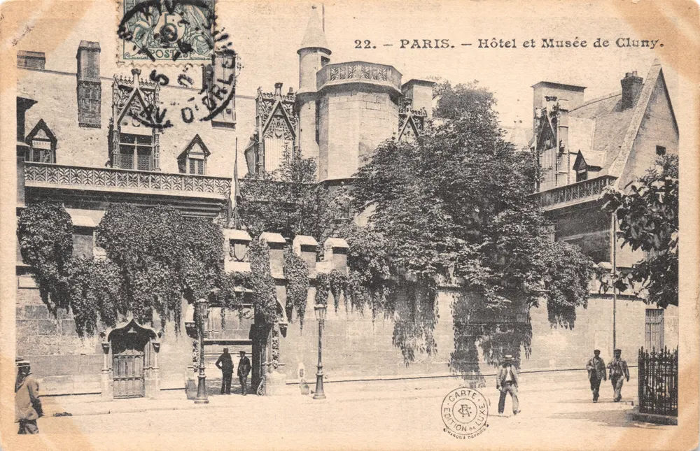 Paris — Hôtel et Musée de Cluny — Édition de la Carte Postale - Recto