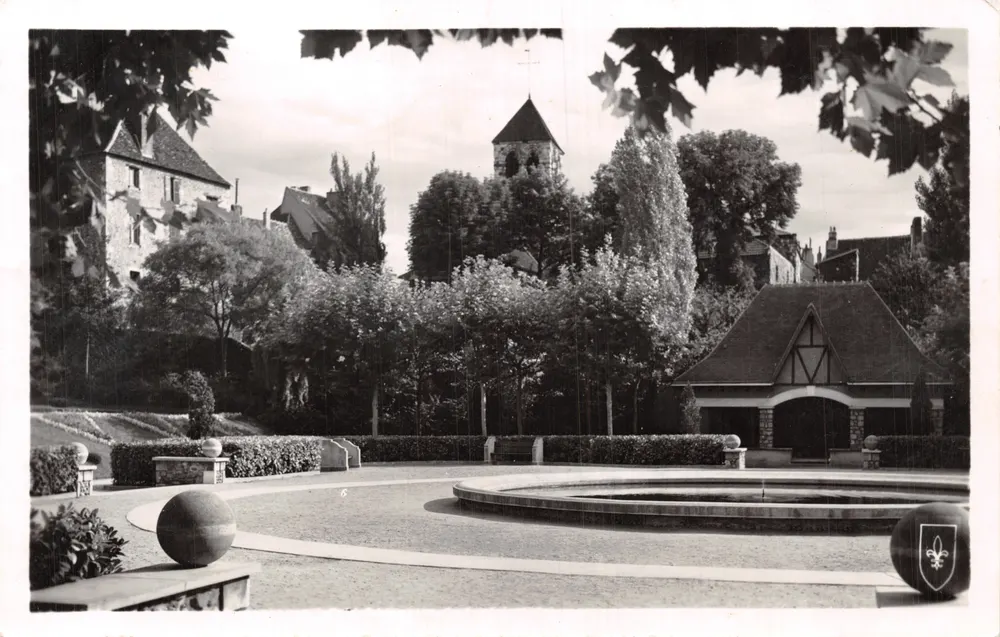 Die Supéradais-Gärten — Montluçon (Allier) — Éditions du LYS, Moulin - Vorderseite